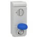 Schneider Unika interlocked socket - 16 A - 2P + E - 200...250 V AC - IP65 - wall 83081