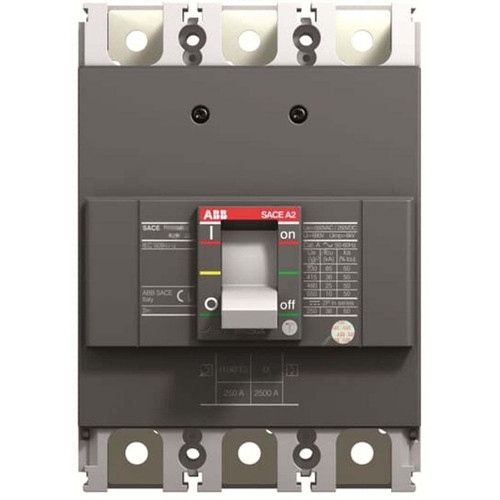 ABB Moulded Case Circuit Breaker, 3 Pole, 36kA, 125A, 550VAC, Grey - A2N-MCCB-125A-3P-36KA