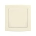 ABB Blank Wall Plate, Concept BS, Thermoplastic, IP20, 1 Gang, Ivory White - AC504-82