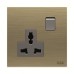 ABB Electrical Socket, Millenium, 1 Gang, 13A - AM29486-AG