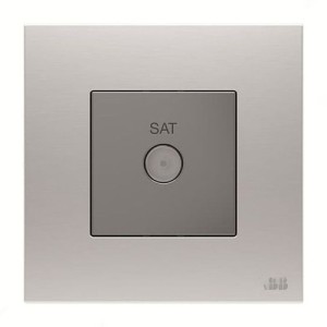 ABB Sat Socket, Millenium, Gang - AM30344-ST