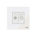 ABB TV and SAT Socket, Millenium, 1 Gang, White Glass - AM31344-WG