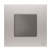 ABB Wall Plate, Millenium, 1 Gang, Silver - AM50444-ST