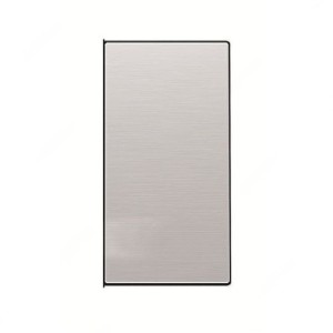 ABB Electrical Switch With Wall Plate, Millenium, 2 Gang, 2 Way, 10A - AMD10622-ST-plus-AMD5144-ST