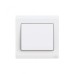 ABB Electrical Switch, Inora, 1 Gang, 1 Way, 10AX, White - BL101