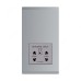 ABB Shaver Socket, Inora, 115-230V, Classic Grey - BL401-G