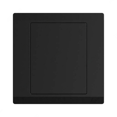 ABB Electrical Blank Wall Plate, Inora, 1 Gang, Starry Black - BL504-885