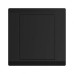 ABB Electrical Blank Wall Plate, Inora, 1 Gang, Starry Black - BL504-885