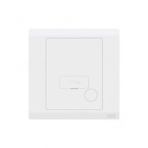 ABB Fused Connection Unit with Flex Outlet, Inora, 250V, 13A, White - BL506