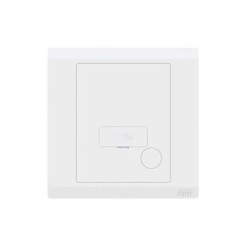 ABB Fused Connection Unit with Flex Outlet, Inora, 250V, 13A, White - BL506