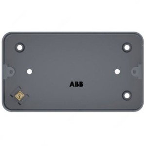 ABB Surface and Flush Mounted Box, Metal Clad Series, 2 Gang - BM542