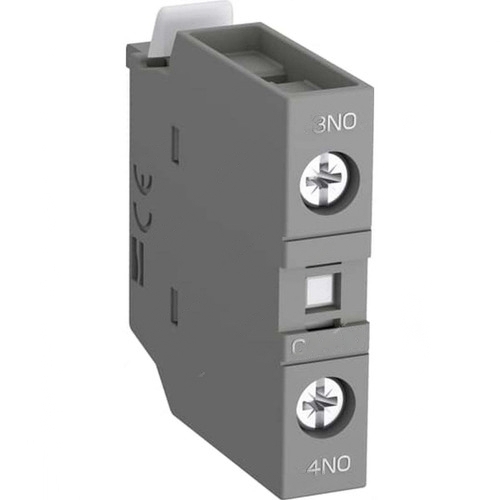 ABB Auxiliary Contact Block, 1NO, Essential for Auxiliary and Control Circuits - CA4-10