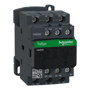 Schneider TeSys D control relay - 3 NO   2 NC - <= 690 V - 220 V AC standard coil CAD32M7