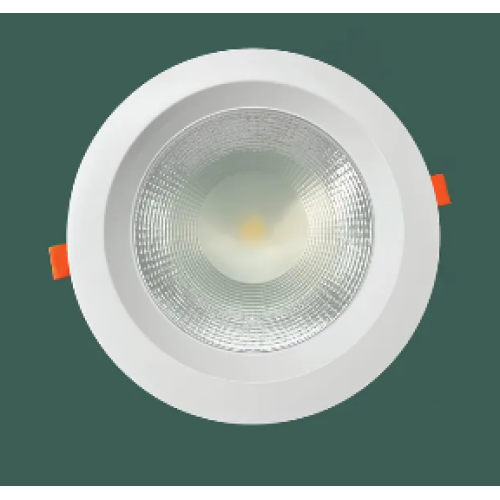 Frater Eco COB Downlight, Libra Series, 30W, 95 LM/W, 6500K, 120° Beam Angle, Aluminum Housing, IP40 - FEDL30WLIB