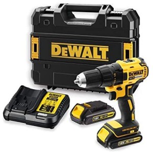 Dewalt Cordless Drill Driver 18V 1.5Ah Brushless with 2 Battery & Charger - DCD777S2-GB