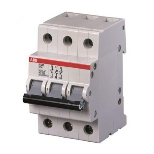 ABB Switch Disconnector, 3P, 100A - E203-100R