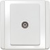 Schneider 1 Gang TV Socket Outlet, White - E3031TV_WW