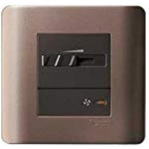 Schneider Electric Zencelo fan controller silver bronze  E8431SPF SZ