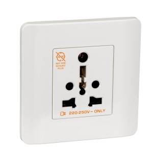 Schneider Electric ZENcelo 16A 1Gang International Socket With Shutter E84426_16IS