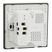 Schneider Switched Socket with USB Charger, AvatarOn, 21W Type A C, 13A, Dark Grey - E8715DACUSB_DG