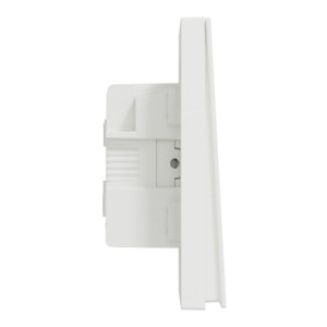 Schneider Switch with Fluorescent Locator, AvatarOn C, 1 Way, 4 Gang, 16AX, 250V, White - E8734L1F_WE