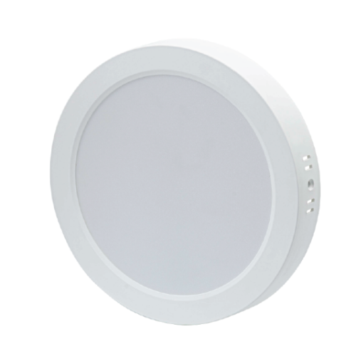 Frater Eco Slim Panel Downlight, Eternal Series, Surface Round, 8 Inch, 18W, 4000K - FEDLESRP18A