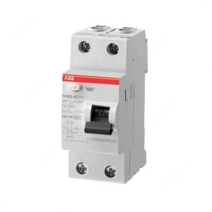 ABB Residual Current Circuit Breaker, 2P, 30mA, 63A - FH202AC-63-0-03