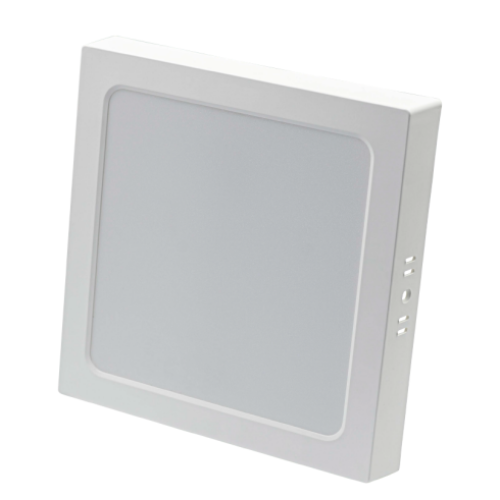 Frater Eco Slim Panel Downlight, Eternal Series, Surface Square, 8 Inch, 18W, 4000K - FEDLESSP18A