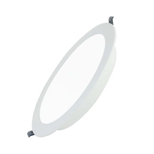 Frater Eco Slim Panel Downlight, Eternal Series, Recessed Round, 4 Inch, 9W, 6500K - FEDLERRP09A