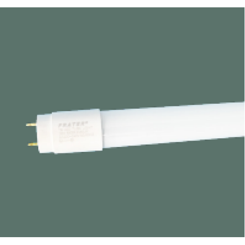 Frater Eco T8 LED Tube, Glass Diffuser, Double-ended, 18W, 4ft, 6500K, Individual Packaging - FETL18WT8G