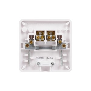 Schneider Electric Lisse  flex outlet  side entry  25A  white GGBL2033S