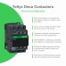 Schneider TeSys D contactor - 4P(2 NO   2 NC) - AC-1 - <= 440 V 25 A - 220 V AC coil LC1D128M7