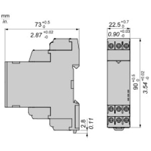 Schneider Star-Delta Timing Relay - 0.05s…300s - 24V DC / 24…240V AC - 1C/O RE22R1QCMU