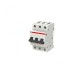 ABB Miniature Circuit Breaker, 400VAC, 3 Pole, 40A - S203-K40