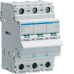 Hager 3-Pole, 63A Modular Switch with Big Terminals - SBN364N