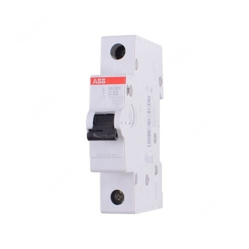 ABB Miniature Circuit Breaker, 1P, Curve C, 32A - SH201-C32