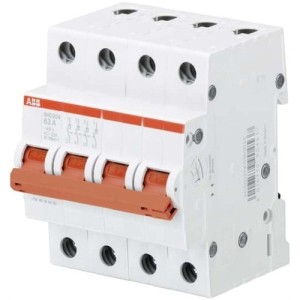 ABB Switch Disconnector, 4 Pole, 40A - SHD204-40