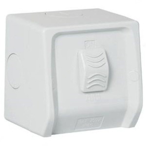 ABB Electrical Switch, 1 Gang, 2 Way, 16A - WSW211 | Weatherproof 