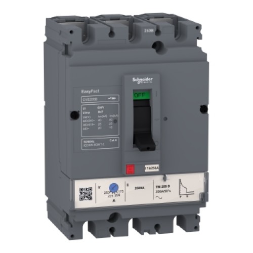 Schneider Easypact CVS100B Circuit Breaker, 3P/3d lv510774